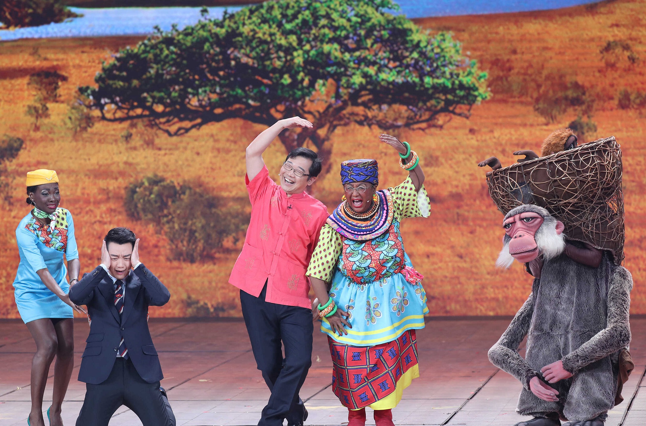 In New Year’s gala, Chinese TV highlights blackface entertainers